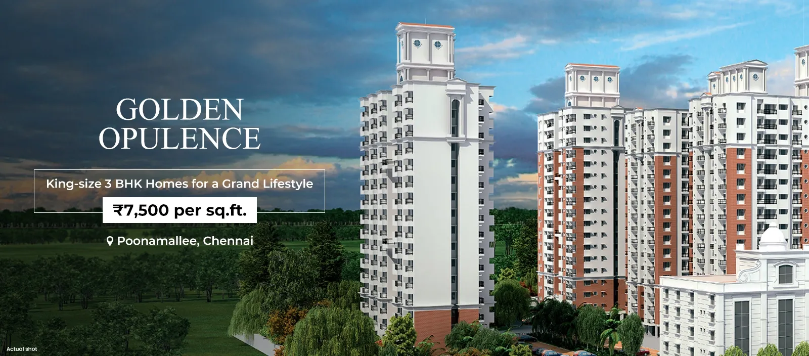 golden opulence desktop banner